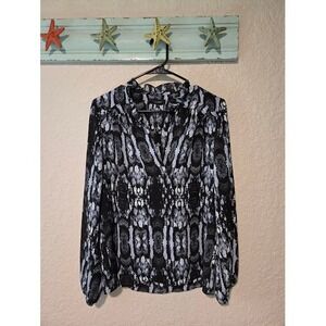Le Gali Snake Skin Blouse